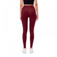 thumbnail image 4 of Pantalon de Yoga Chaud Taille Haute Doublé en Molleton pour Femmes avec Poches, 4 of 7