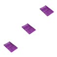 thumbnail image 4 of mmirethe Polyester Soft Chenille Rug - Prompt And Strong Absorption No Shedding Soft Texture Absorbent Vibrant Purple 40cm*60cm 3Set, 4 of 6