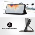 thumbnail image 4 of Compatible avec Google Pixel 7 Pro Étui Portefeuille en Cuir PU de Qualité Supérieure avec Couvercle Magnétique Intégré, 4 of 5