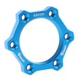 thumbnail image 1 of Vélo Fileté avant / Arrière Moyeu en Alliage d'Aluminium Rotor Rondelle Adaptateur de Bride - Bleu, Bleu, 1 of 7
