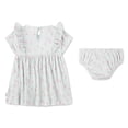 thumbnail image 3 of Ensemble 2 pièces Robe en Jacquard Froncé pour Bébé Fille Huggies Happy Hugs, 3 of 4
