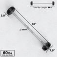 thumbnail image 4 of Synergee Fixed 60 lb Barbell – Pre Weighted Straight Bar, 4 of 6