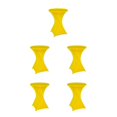 thumbnail image 2 of Wweixi Versatile Elastic Cocktail Table Set Fitting For Any Occasion Environmentally Friendly Polyester yellow 5Set, 2 of 6