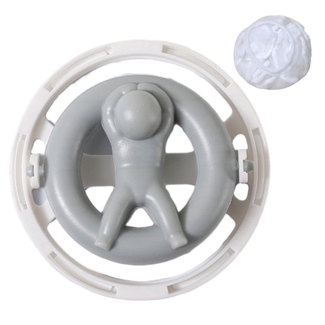 CHOK Washer Lint Catcher with Mesh Bag Reusable Washing Machine Pet Fur Hair Filter Dirty Collection Cleaning Laundry Ball