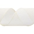 thumbnail image 2 of Joycrosso Burlap Wired Edge Ribbon 2 inch x 10 Yards, Ivory, Ideal for Crafting, Gift Wrapping, Wreath, Christmas Tree, and Rustic Wedding Decorations, 2 of 4