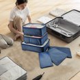 thumbnail image 1 of Fridja 6Pcs Compression Packing Cubes for Travel, Luggage Organizer Bags, Zipper Packing Cubes for Suitcases, 1 of 5