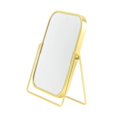 thumbnail image 2 of Xuanheng Makeup Mirror 360 Degree Rotation Double Sided for Hotel Dressing Table Dorm Gold, 2 of 8