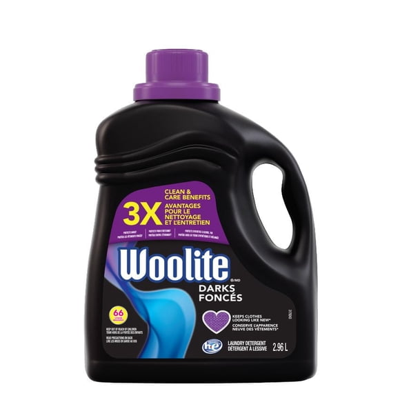 Woolite Darks Laundry Detergent 2.96L - Clothes looking like new 1 count