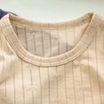 thumbnail image 3 of Short Sleeve Pajama Set for Boys, Soft Breathable Fabric, Elastic Waistband, Solid Color Design, for Ages 6 Months to 11 Years, Spring Summer Fall Wear, 3 of 6