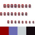 thumbnail image 3 of RKSTN nail patch Independence Day Flag Fake Nail Art Nails Wear Nails 24PCS Makeup, 3 of 5
