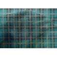 thumbnail image 4 of oneOone Cotton Silk Fabric Tartan Check Print Sewing Fabric BTY 42 Inch Wide, 4 of 4