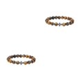 thumbnail image 2 of Redempat Fashionable And Comfortable To Wear Unisex Beaded Bracelets For Everyday Chic tiger eye stone 2Set, 2 of 6