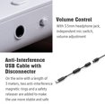 thumbnail image 3 of 8Bitdo Manette Filaire Orion Microsoft Autorisée Série Xbox Poignée pour Jeux PC Blanc, 3 of 8