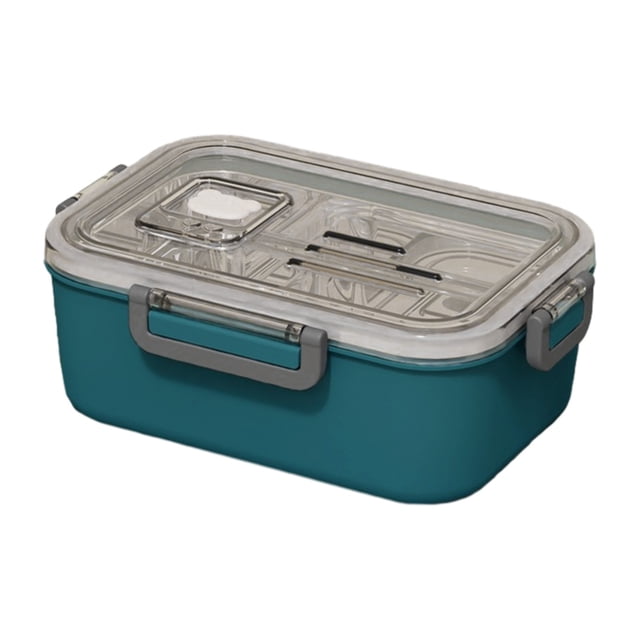 EGNMCR Kitchen Gadgets, Kitchen Accessories, Kitchen Utensils & Gadgets Bento Boxes For Adults - 1100 ML Bento Lunch Box For Kids Childrens With Spoon & Fork - Perfect Size For Meal Bento bin