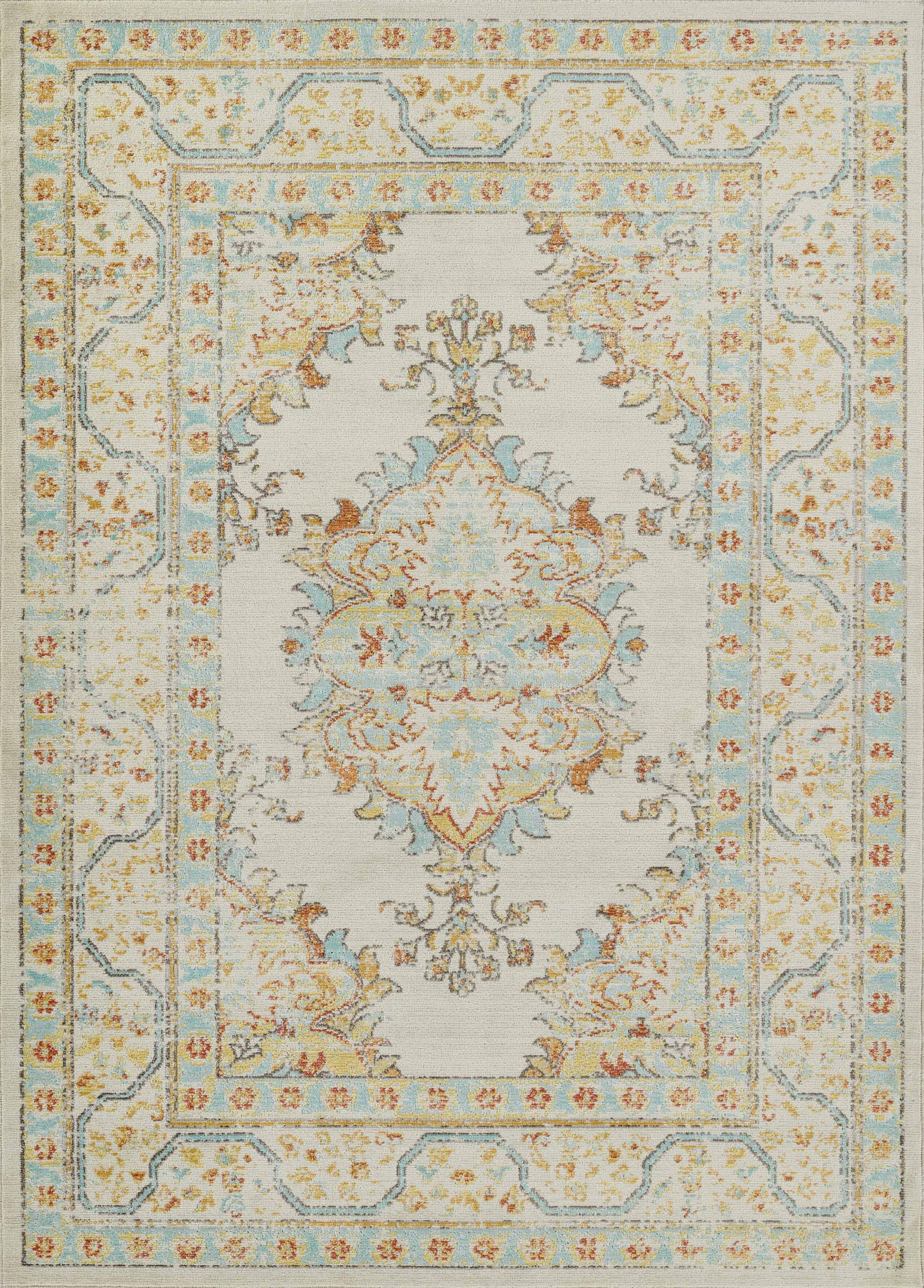 ECARPET Esme Tapis pour Salon, Chambre, Salle A Manger, Entrée, Couloir et Plus Encore.
