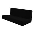 thumbnail image 4 of S SERENABLE 4 Pieces RV Seat Covers Soft Bench Covers Camper Cushion Covers for Trailers black, 4 of 8