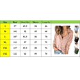 thumbnail image 5 of BJYX Blouse Womens V Neck Chiffon Blouse Long Sleeve Button Shirt Tops Pompom Button Down Solid Color Slim Tops, 5 of 5