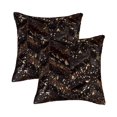 thumbnail image 1 of TORINO CHEVRON COWHIDE PILLOW 18"X18" 2-PACK, 1 of 2