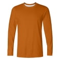 thumbnail image 3 of RXIRUCGD T-Shirt à Col Rond pour Hommes, Décontracté, Mode, Imprimé, Manches Courtes, Chandail, Orange, Taille : 3TG, 3 of 4