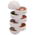 thumbnail image 4 of Grain Weekly Pill Organizer Grain Fiber Pill Box Travel 7 Day Pill Case Waterproof Portable Design, 4 of 7
