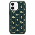 thumbnail image 1 of OtterBox Symmetry Clear MagSafe Case w/Camera Control Golden Bloom (Green) for iPhone 17, 1 of 4