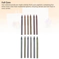 thumbnail image 3 of 12Pcs Woodless Colored Pencil Set, Water Soluble Assorted Colored Pencils, Woodless Coloured Pencil Set, Coloring Pencils for Adults and Kids, Art Supplies for Schools Offices, 3 of 7