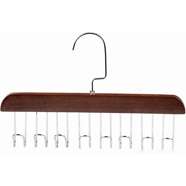 Wooden Camisole Hanger, Multifunctional Underwear, Vest Storage, Artifact, Home Dormitory, Solid Wood Hook, Wave Drying Rack