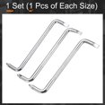 thumbnail image 3 of Uxcell 3pcs Offset Screwdriver Set PH1/SL5 PH2/SL6 PH3/SL8 Phillips Slotted Head Right Angle Screw Driver, 3 of 7