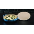 thumbnail image 2 of Lodge Enamel Covered Blue Casserole, 2 of 2