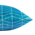 thumbnail image 2 of Outdoor Square Cushion 18in - Blue Zigzag, 2 of 3