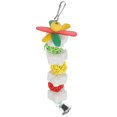 thumbnail image 2 of Bird Foraging Toy Bird Cage Chewing Toy Birdcage Biting Toy Parrot Shredding Toy, 2 of 9
