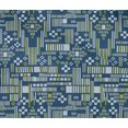 thumbnail image 4 of oneOone Cotton Flex Fabric Stripe & Square Geometric Print Fabric By Yard 40 Inch Wide, 4 of 4