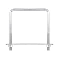 thumbnail image 1 of Unique Bargains Square U-Bolts 2 Sets 97mm Inner Width 118mm Length M8 304 Stainless Steel U Clamp Bolt, 1 of 5