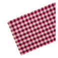 thumbnail image 1 of 13 x 72 in. Ribbed Table Runner, Burgundy Check, 1 of 1