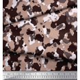 thumbnail image 3 of Soimoi polyester Crepe Fabric Two Tone With White Camouflage Decor Fabric Printed Yard 42 Inch Wide, 3 of 3