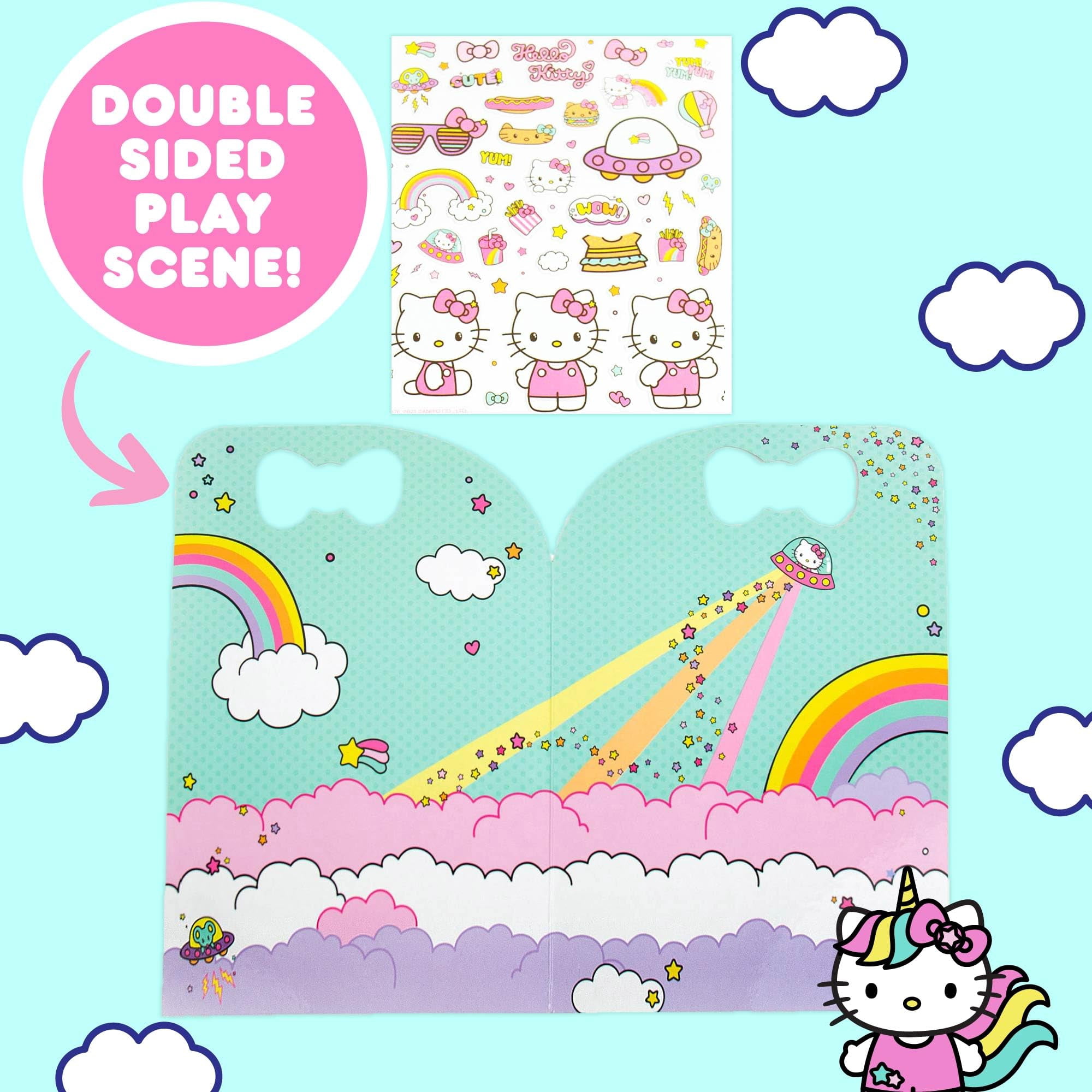 Hello Kitty & Friends Ensemble d’autocollants Café Puffy