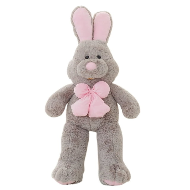 100cm American Big Rabbit Plush Doll Soft Appease Toys for Valentine‘s Day Gifts