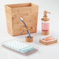 thumbnail image 5 of iDesign Rectangular Bamboo Waste Basket The Formbu Collection - 10.5"" x 5.75"" x 10 Natural Wood Finish, 5 of 5
