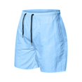 thumbnail image 2 of Plebaso Men's Quick Dry Shorts Drawstring Athletic Running Shorts Lightweight Summer Beach Sports Shorts, 2 of 4