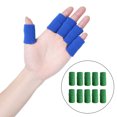thumbnail image 3 of 10 Pieces/Set Portable Knuckle Sleeve Left Right Hand Elastic Breathable Knuckles Brace Protector Protective Gloves Sports Gear Green, 3 of 9