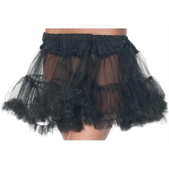 Morris Costumes UR28381 Petticoat Tutu Adult Black