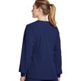 thumbnail image 2 of Jockey Veste d'Uniforme à Boutons-Pression à Encolure Ronde Classique pour Femmes, 2 of 9
