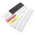 thumbnail image 4 of Cergrey Piano Key Paster,Piano Note Self‑Adhesive,Piano Key Sticker Transparent Notation Paster 88 61 54 49 37 Keys Staff Self‑Adhesive, 4 of 8
