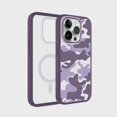 thumbnail image 3 of Caseco iPhone 15 Pro Max Case With Mag-Safe - Purple Camo, 3 of 5