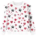 thumbnail image 4 of EGNMCR Robe d'Été de Pâques à Imprimé Floral pour Filles, Manches Courtes, Volants, Poches, Col Rond, Robe Imprimée pour Enfant Fille, Haut en Polyester, 4 of 5