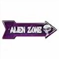 thumbnail image 3 of SignMission P-ARROW8-999989 8 x 24 in. Wide Alien Zone Arrow Sign, 3 of 4