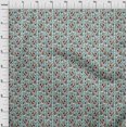 thumbnail image 3 of oneOone Cotton Poplin Fabric Leaves|Floral & Paisley Block Printed Craft Fabric BTY 42 Inch Wide, 3 of 4