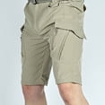 thumbnail image 4 of DPTALR Men's Summer Color Outdoors Casual Multi-pocket Sport Shorts Pants, 4 of 9