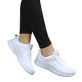 thumbnail image 1 of WEAIXIMIUNG Espadrilles Noires pour Femmes Largeur Grand Femmes Mode Maille Brides Rondes Espadrilles Plates Chaussures de Course Chaussures Décontractées, 1 of 3