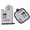 B, variant on Oven Mitts and Pot Holders Set Heat Resistant Cotton Kitchen Gloves with Non Slip Pot Pad for Baking Cooking BBQ and Home Kitchen Use
